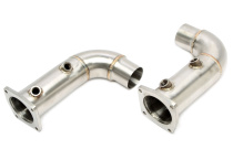 Porsche 911 3.8l Turbo 991 2013-2020 Downpipe Utan Katalysator TA Technix
